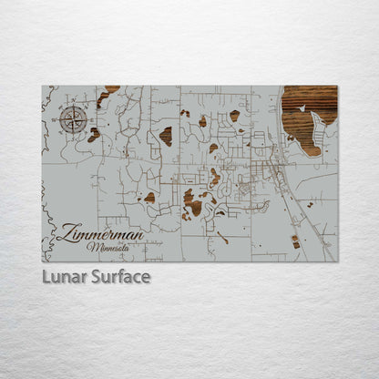 Zimmerman, Minnesota Street Map