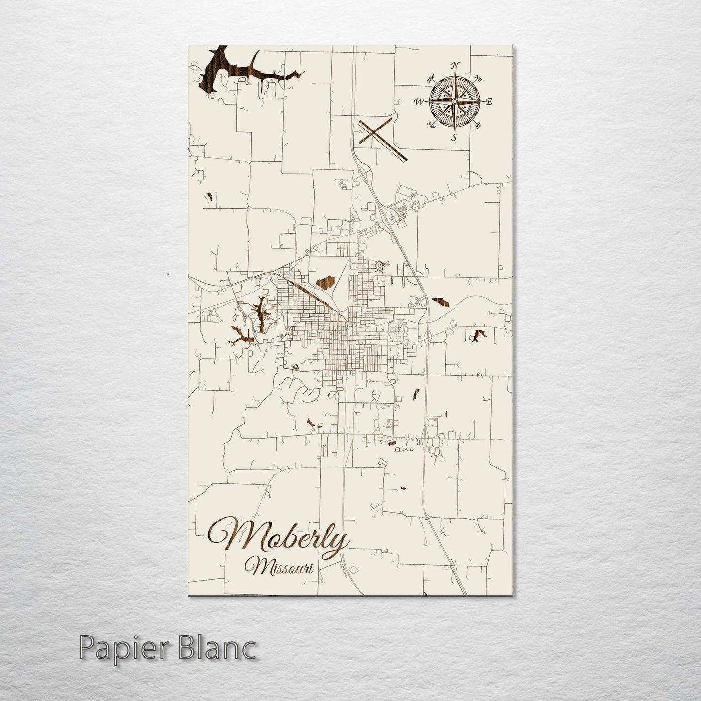 Moberly, Missouri Street Map