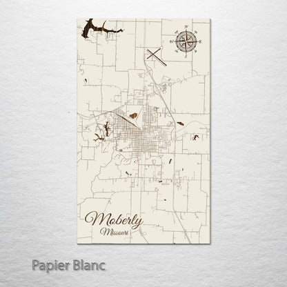 Moberly, Missouri Street Map