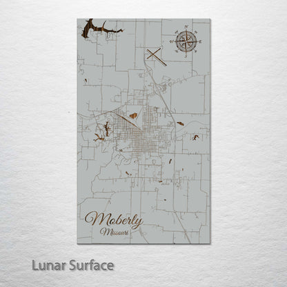 Moberly, Missouri Street Map
