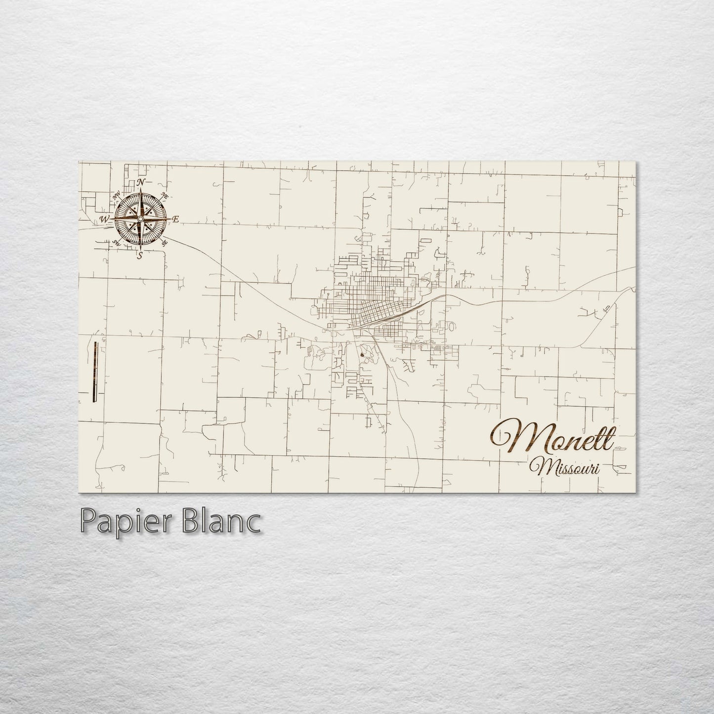 Monett, Missouri Street Map
