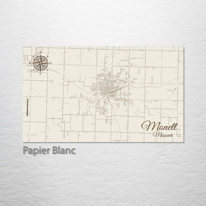 Monett, Missouri Street Map