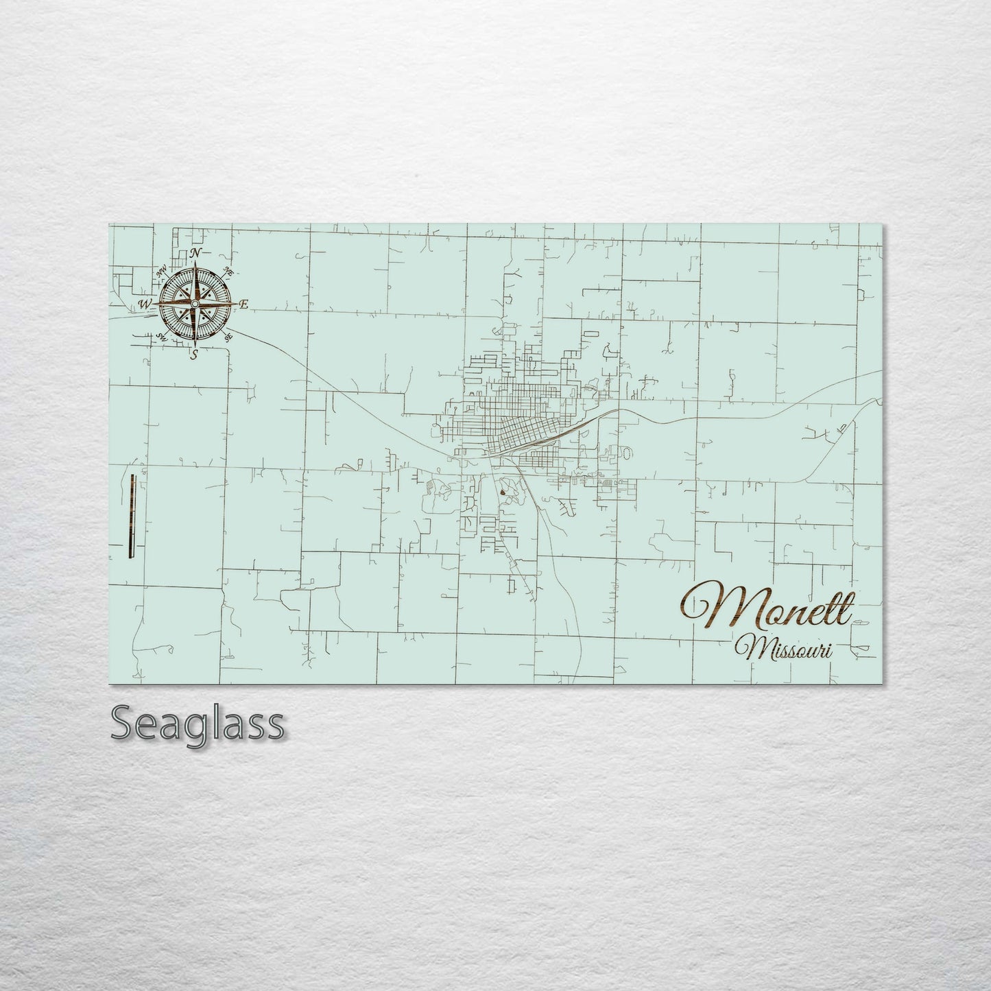 Monett, Missouri Street Map