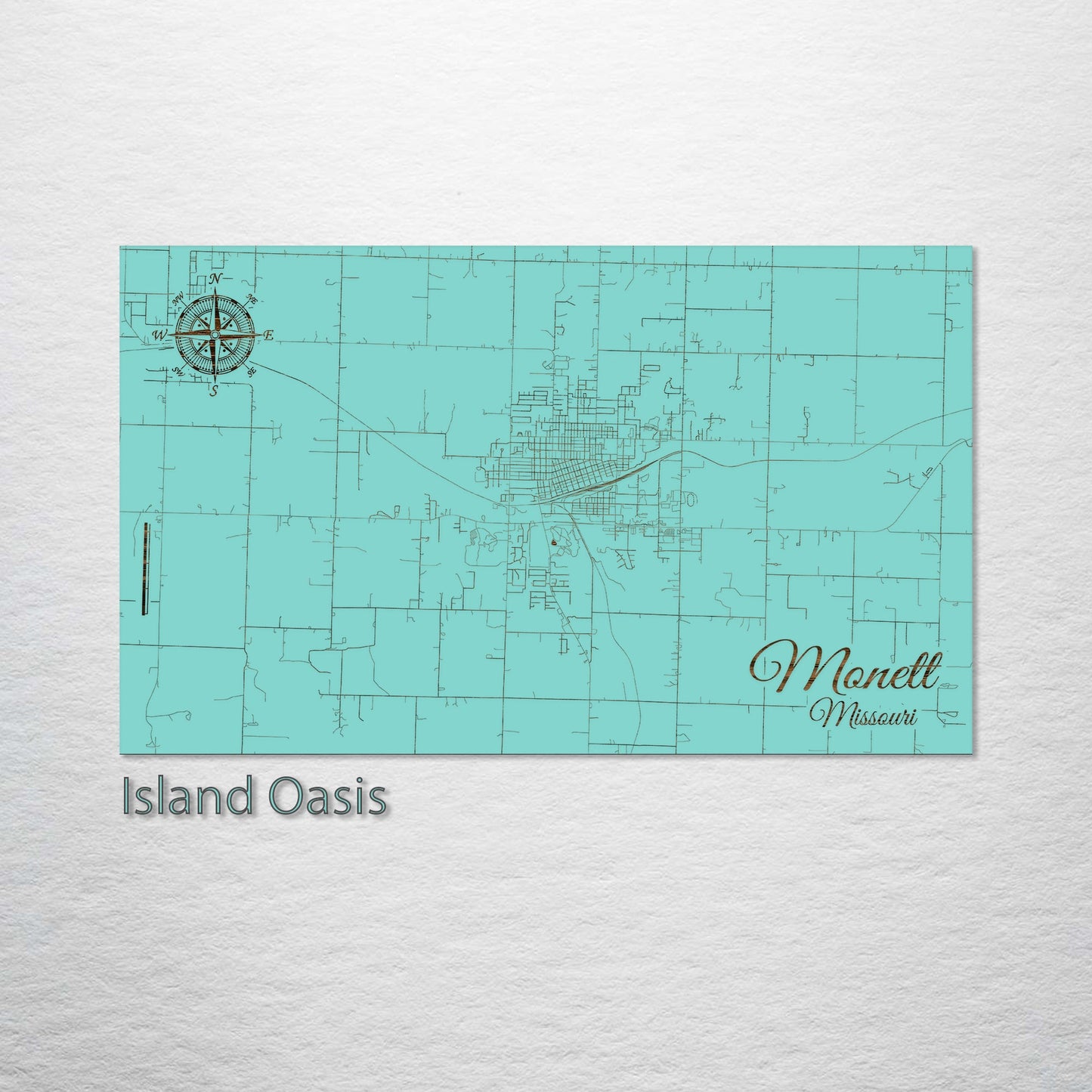 Monett, Missouri Street Map