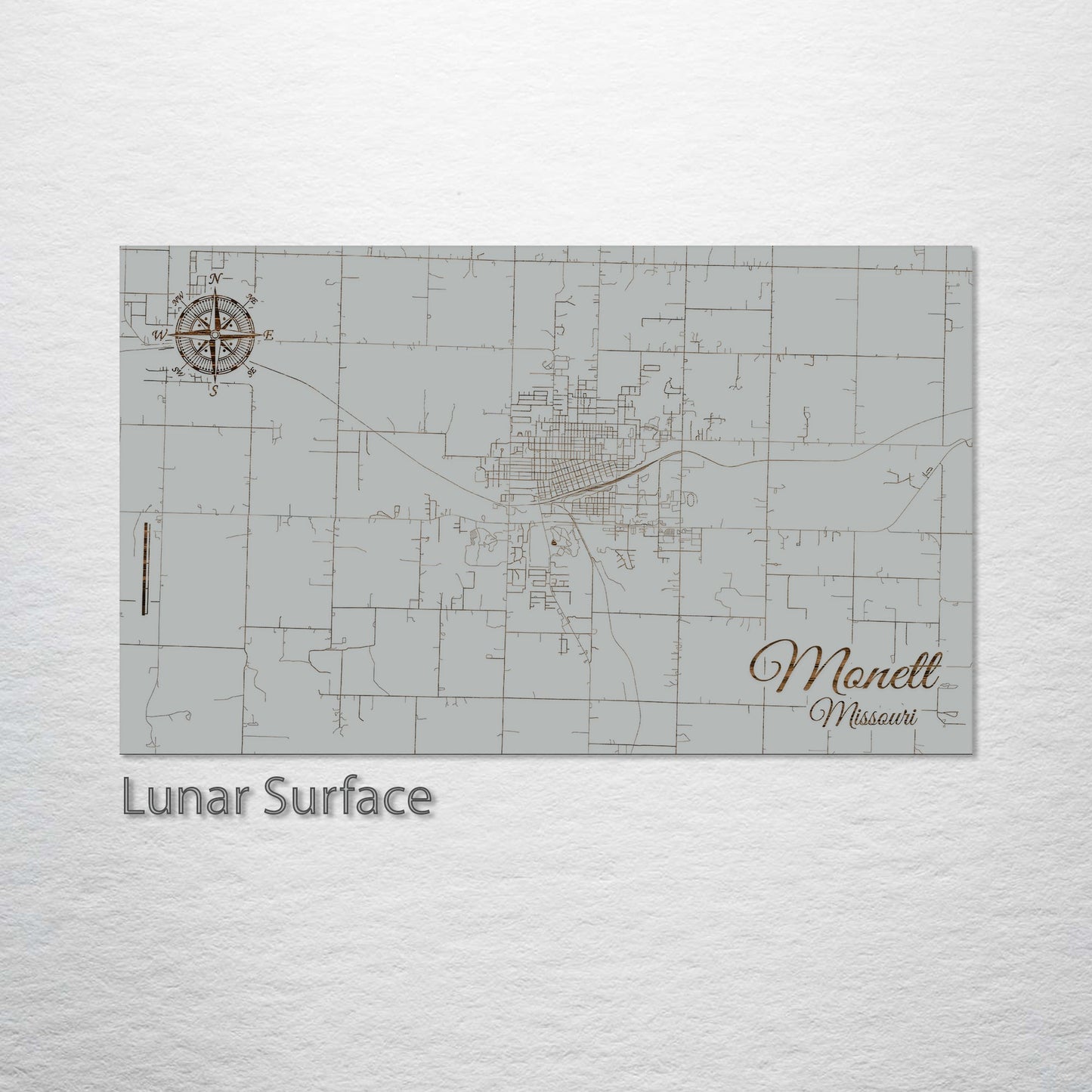 Monett, Missouri Street Map