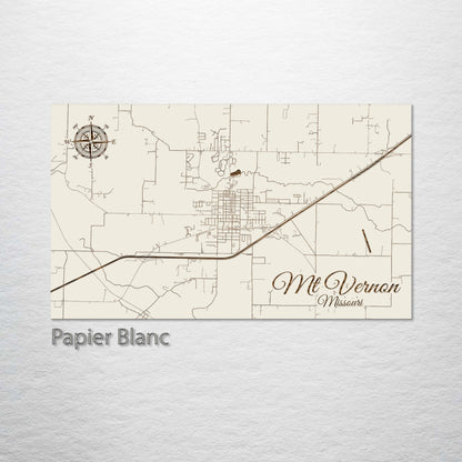 Mount Vernon, Missouri Street Map