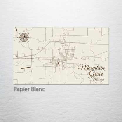 Mountain Grove, Missouri Street Map