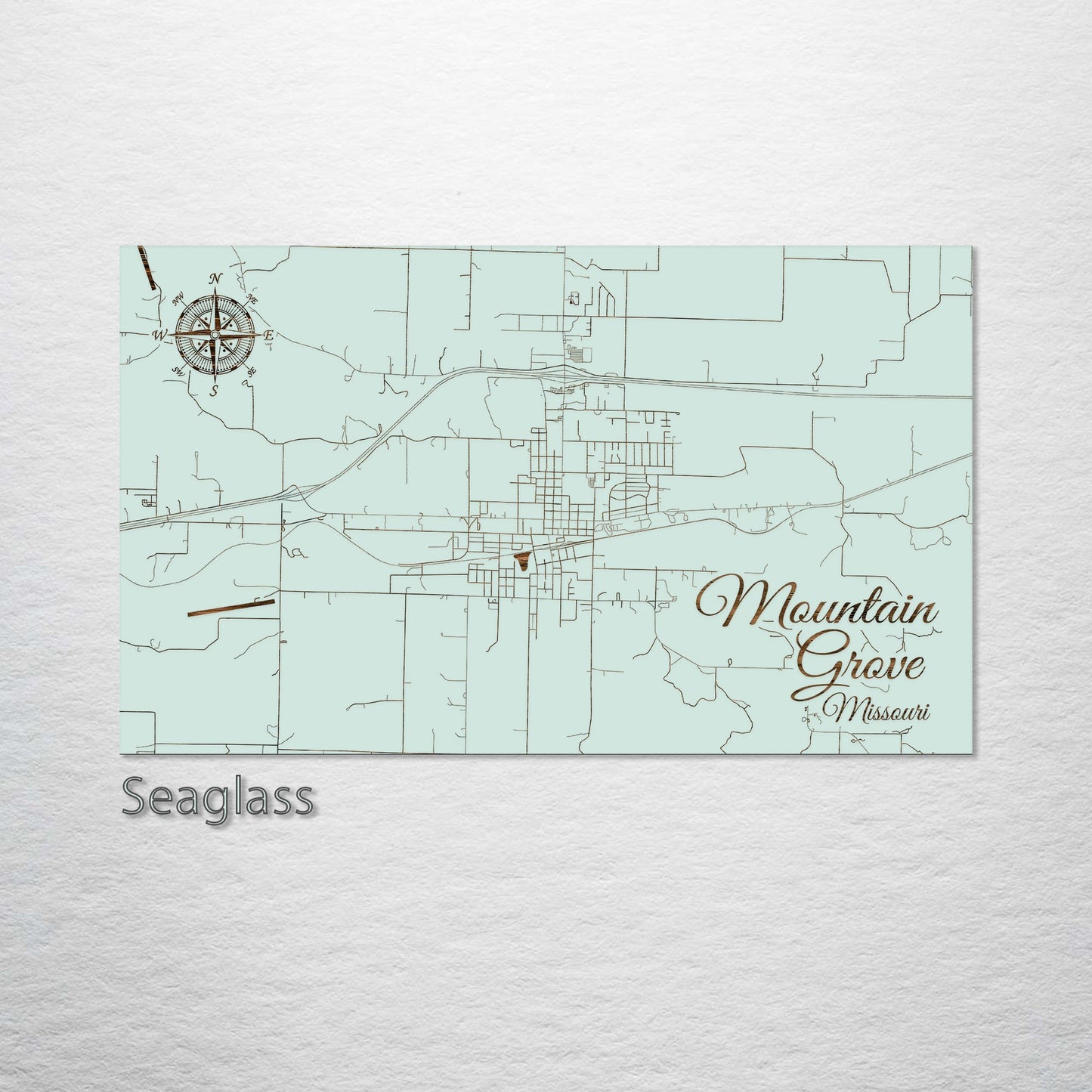 Mountain Grove, Missouri Street Map