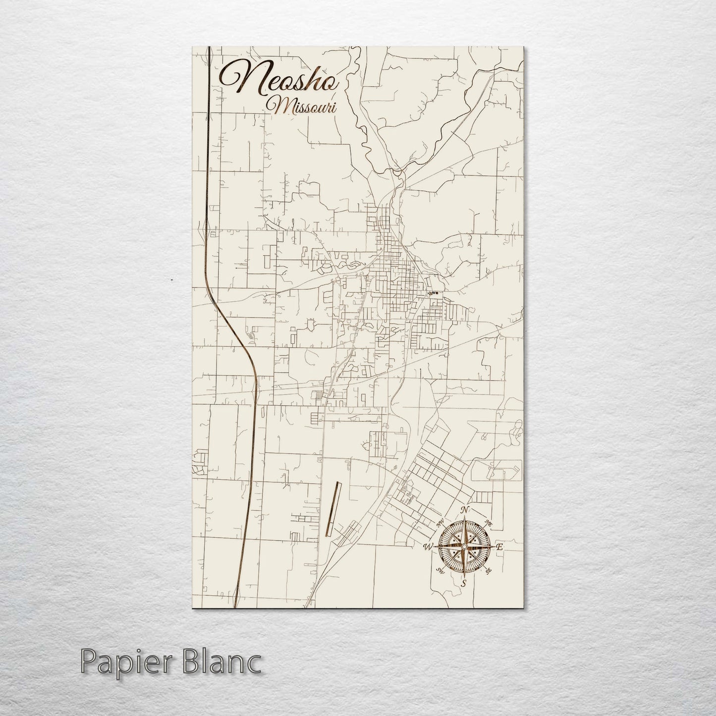 Neosho, Missouri Street Map