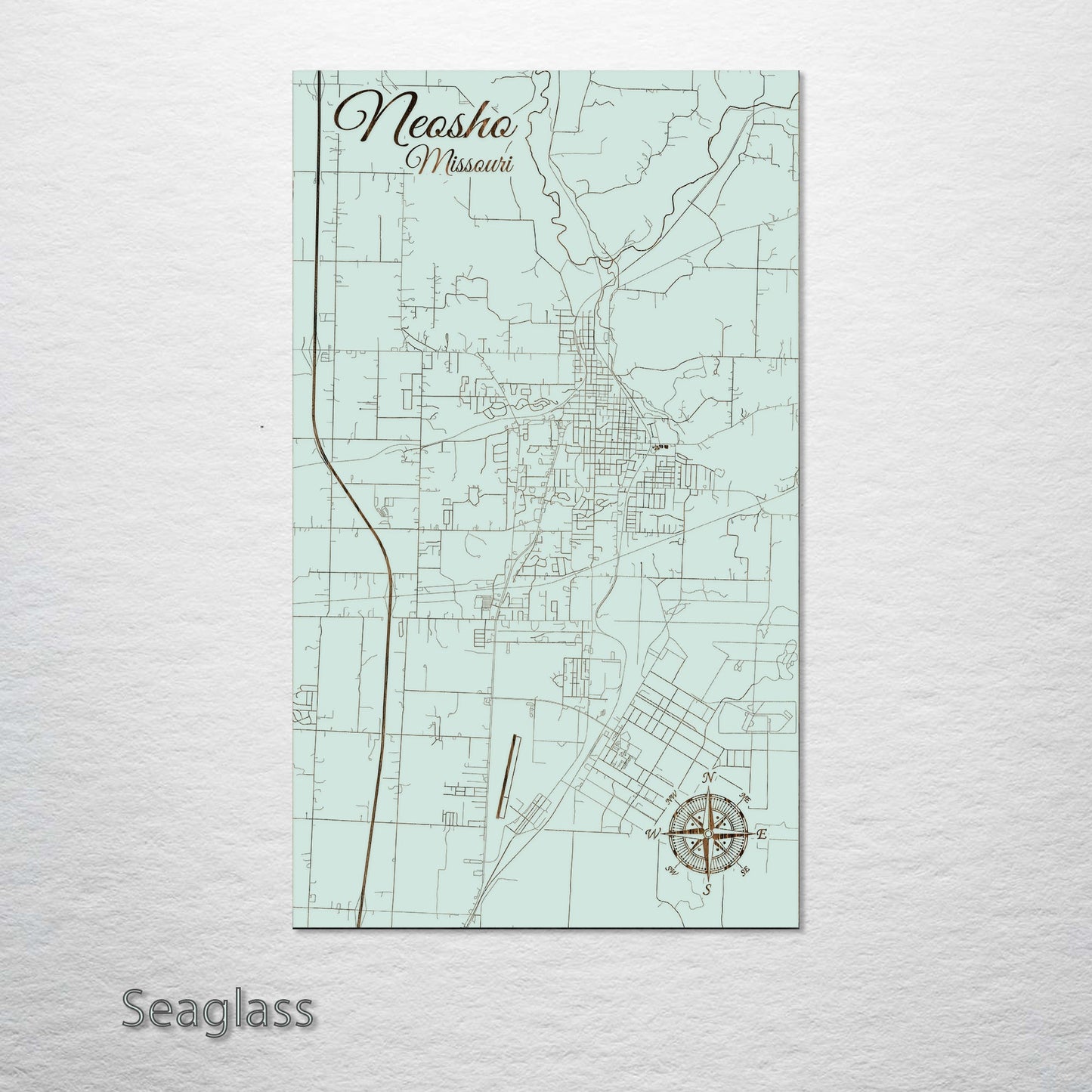 Neosho, Missouri Street Map