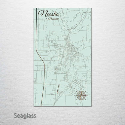 Neosho, Missouri Street Map