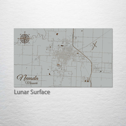 Nevada, Missouri Street Map