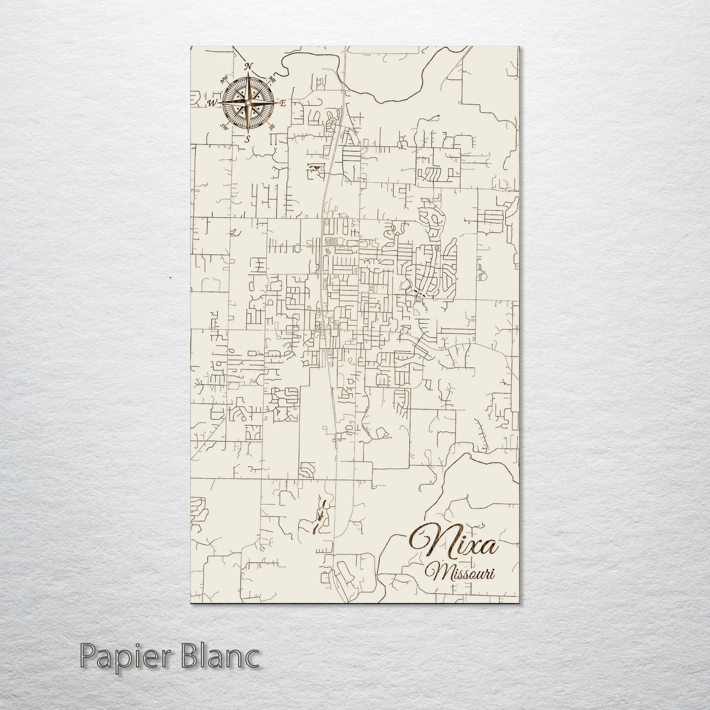 Nixa, Missouri Street Map