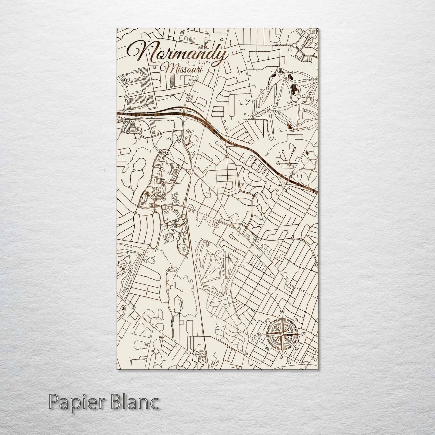 Normandy, Missouri Street Map