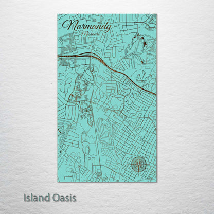 Normandy, Missouri Street Map