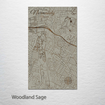 Normandy, Missouri Street Map