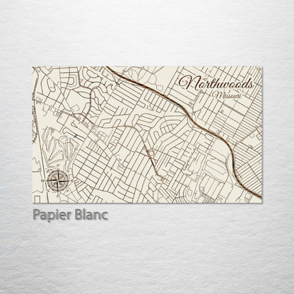 Northwoods, Missouri Street Map