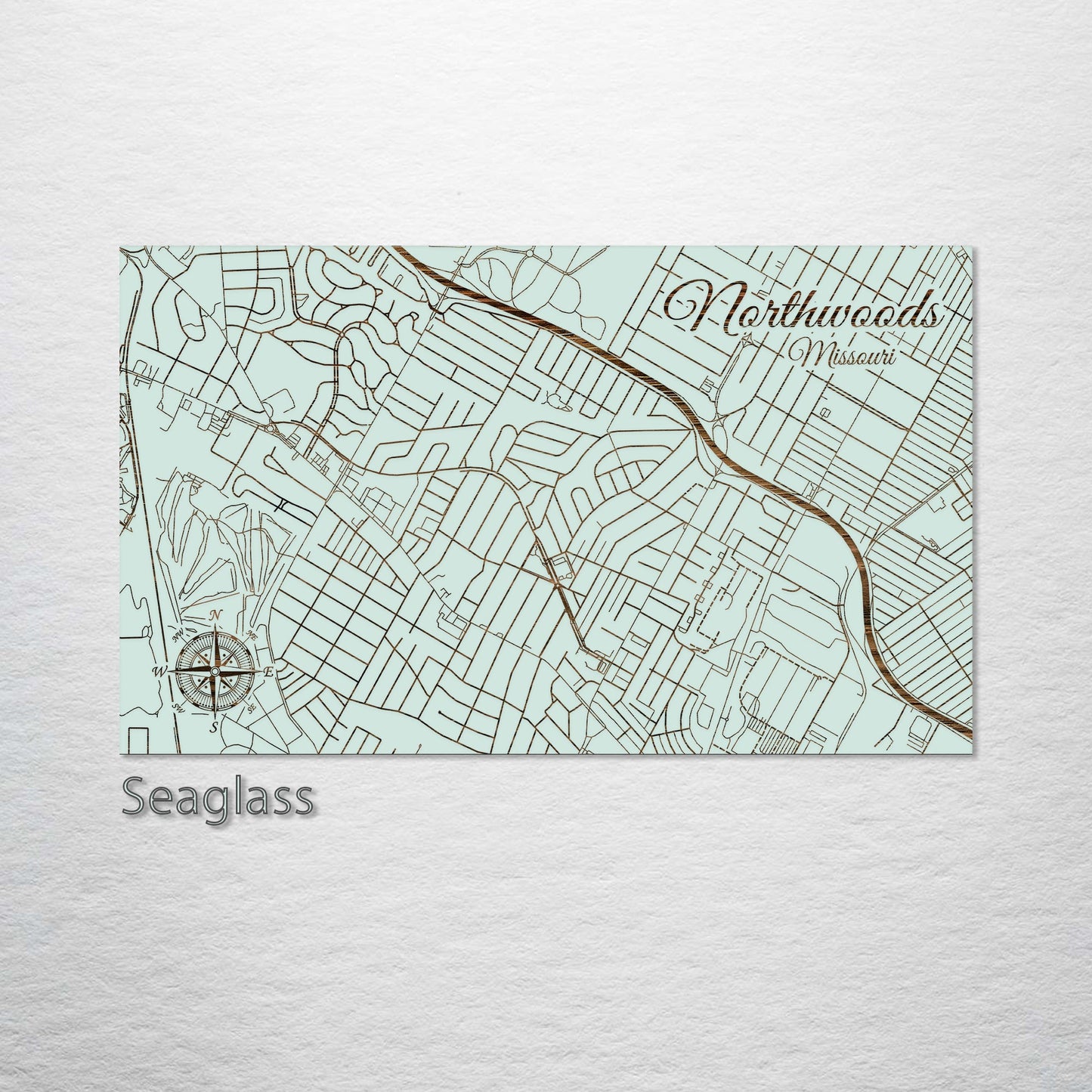 Northwoods, Missouri Street Map