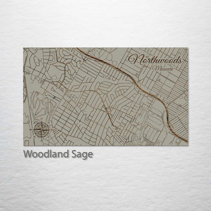 Northwoods, Missouri Street Map