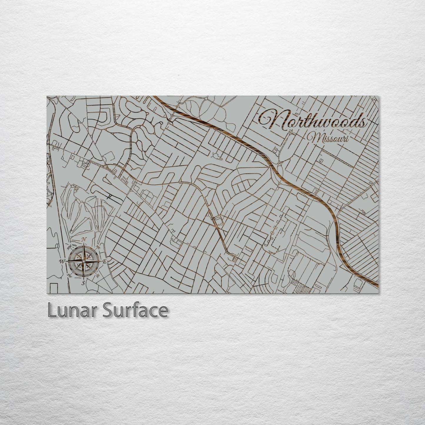 Northwoods, Missouri Street Map