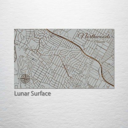 Northwoods, Missouri Street Map