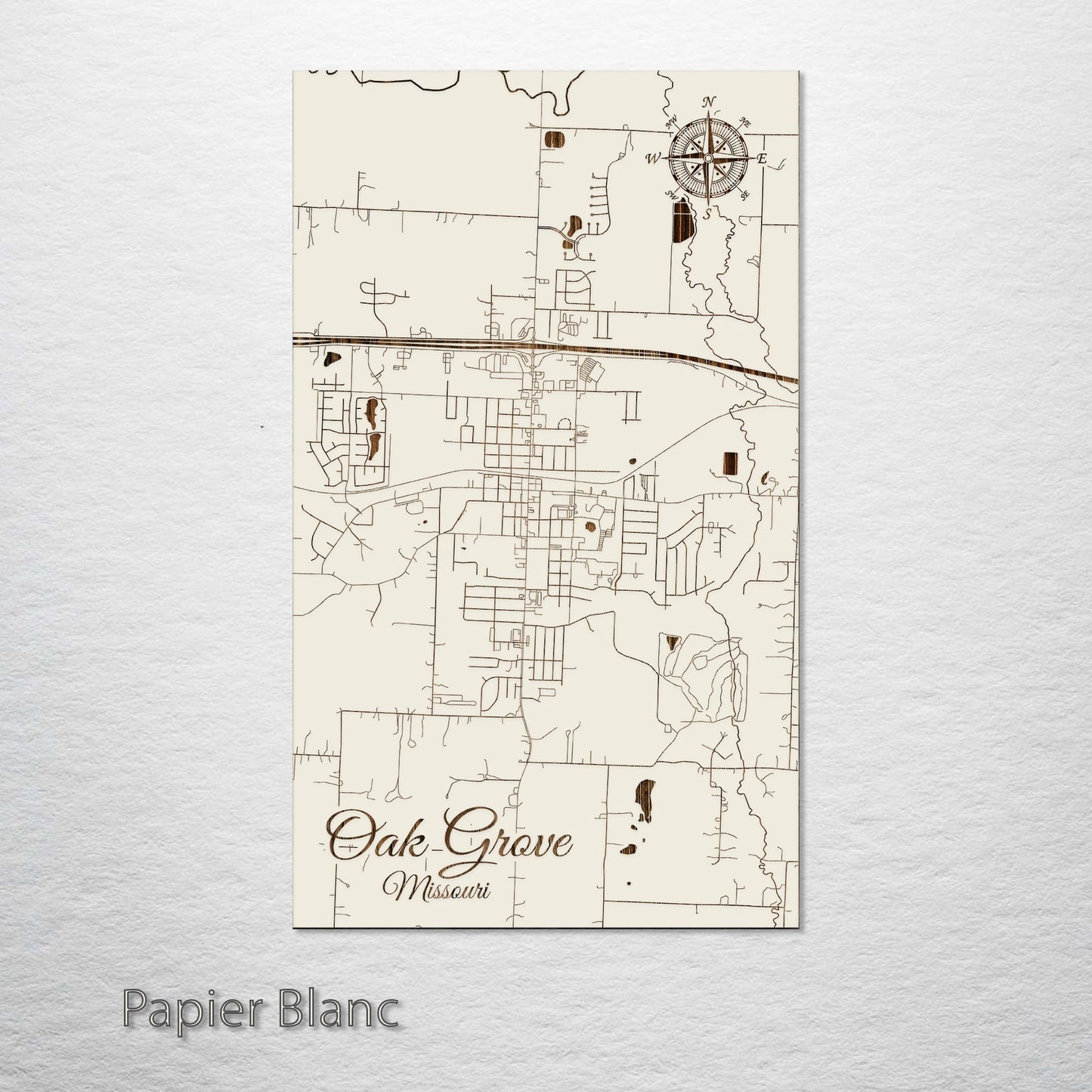 Oak Grove, Missouri Street Map