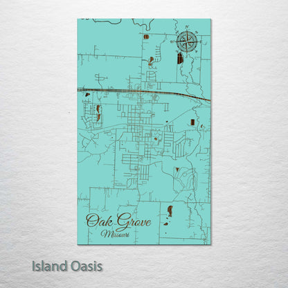 Oak Grove, Missouri Street Map