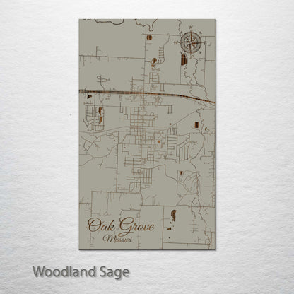 Oak Grove, Missouri Street Map