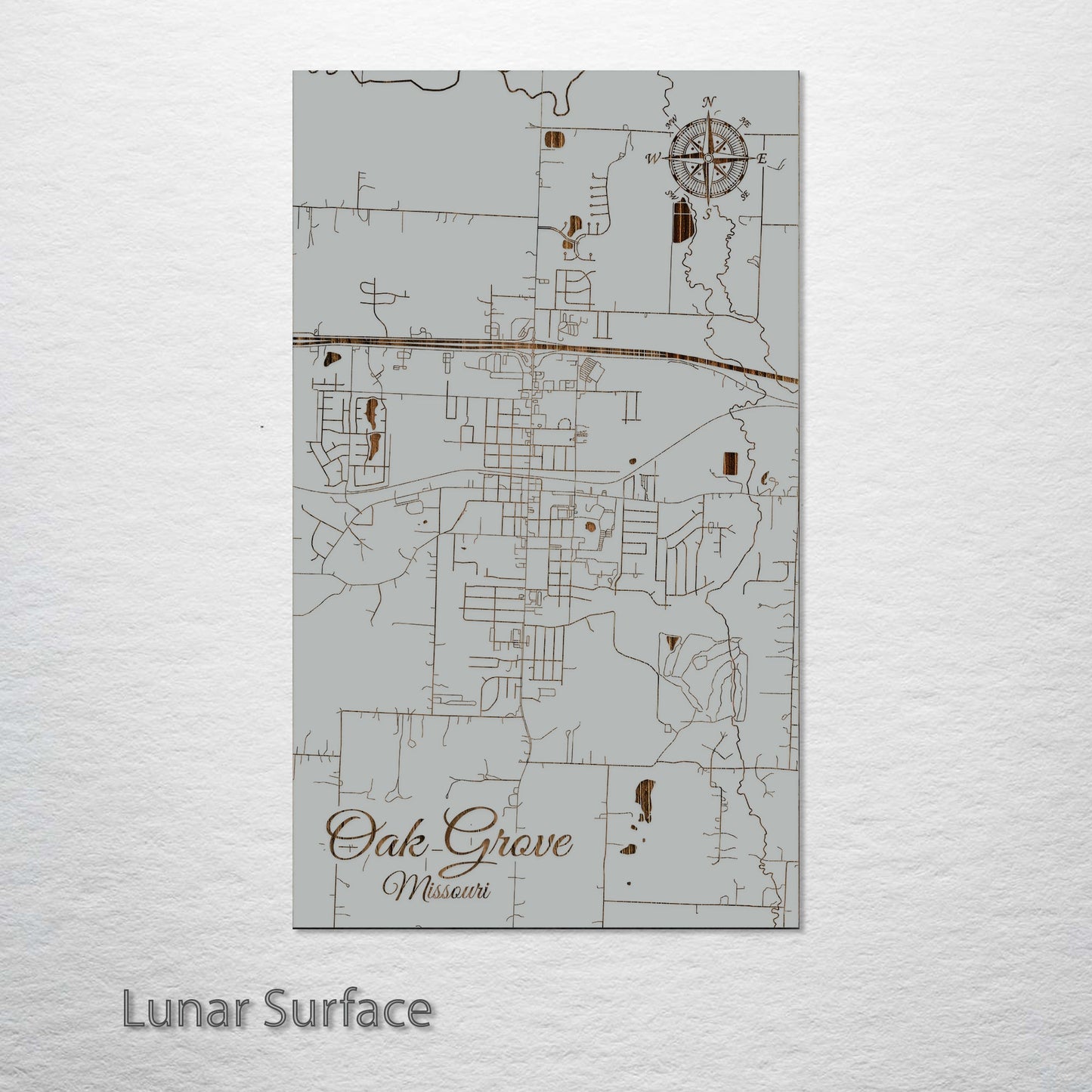 Oak Grove, Missouri Street Map