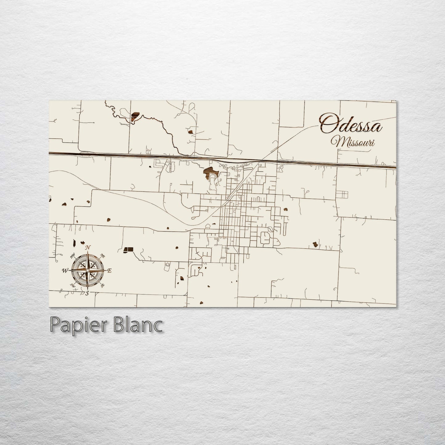 Odessa, Missouri Street Map