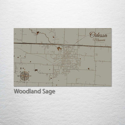 Odessa, Missouri Street Map