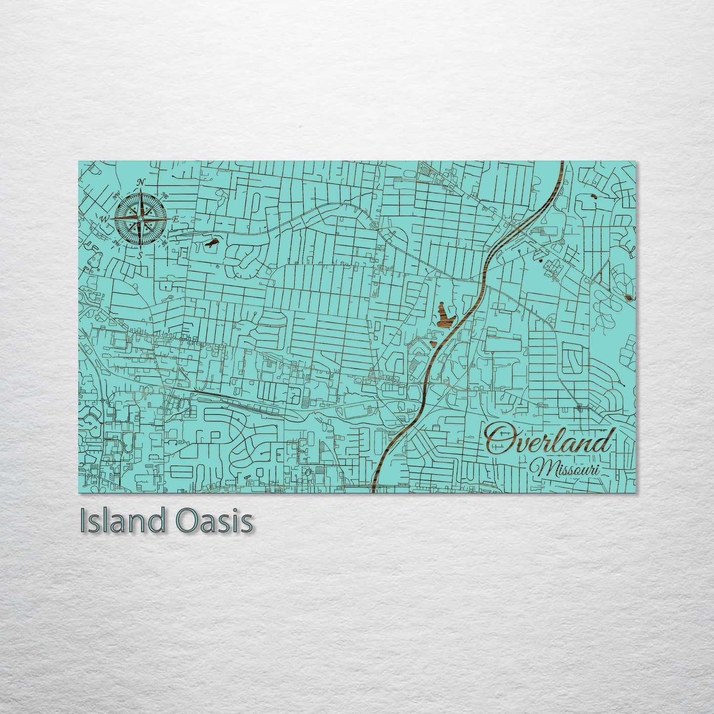 Overland, Missouri Street Map