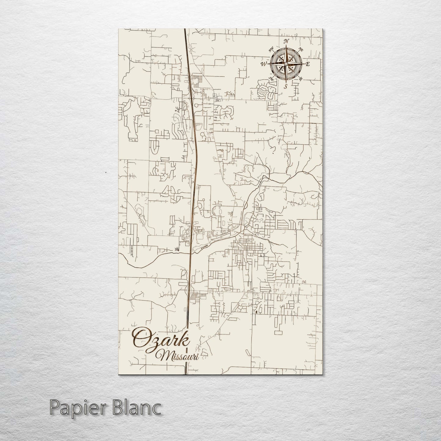 Ozark, Missouri Street Map