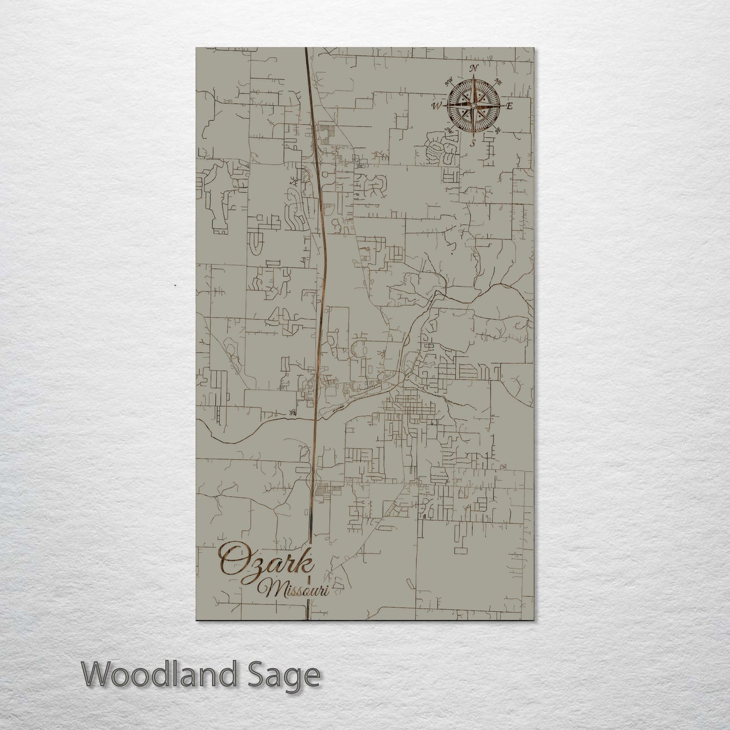 Ozark, Missouri Street Map