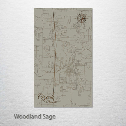 Ozark, Missouri Street Map