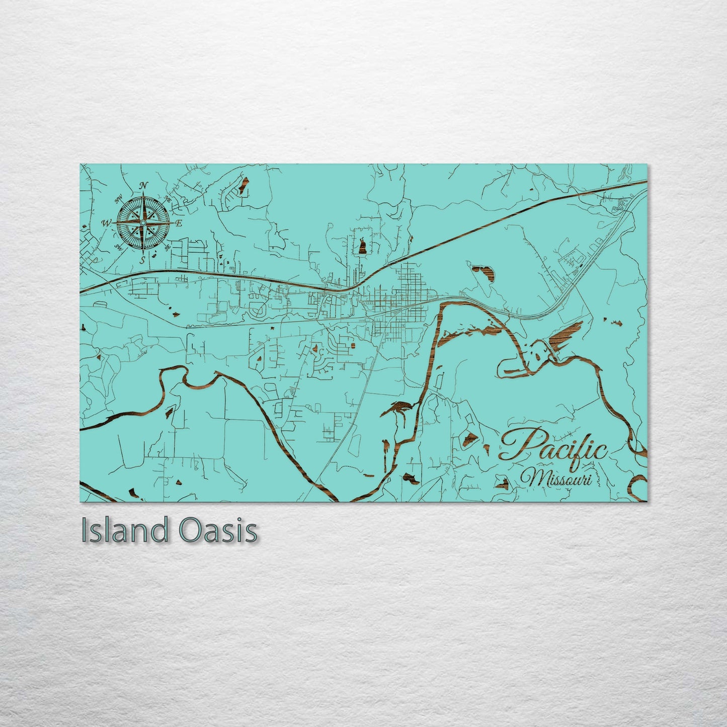 Pacific, Missouri Street Map