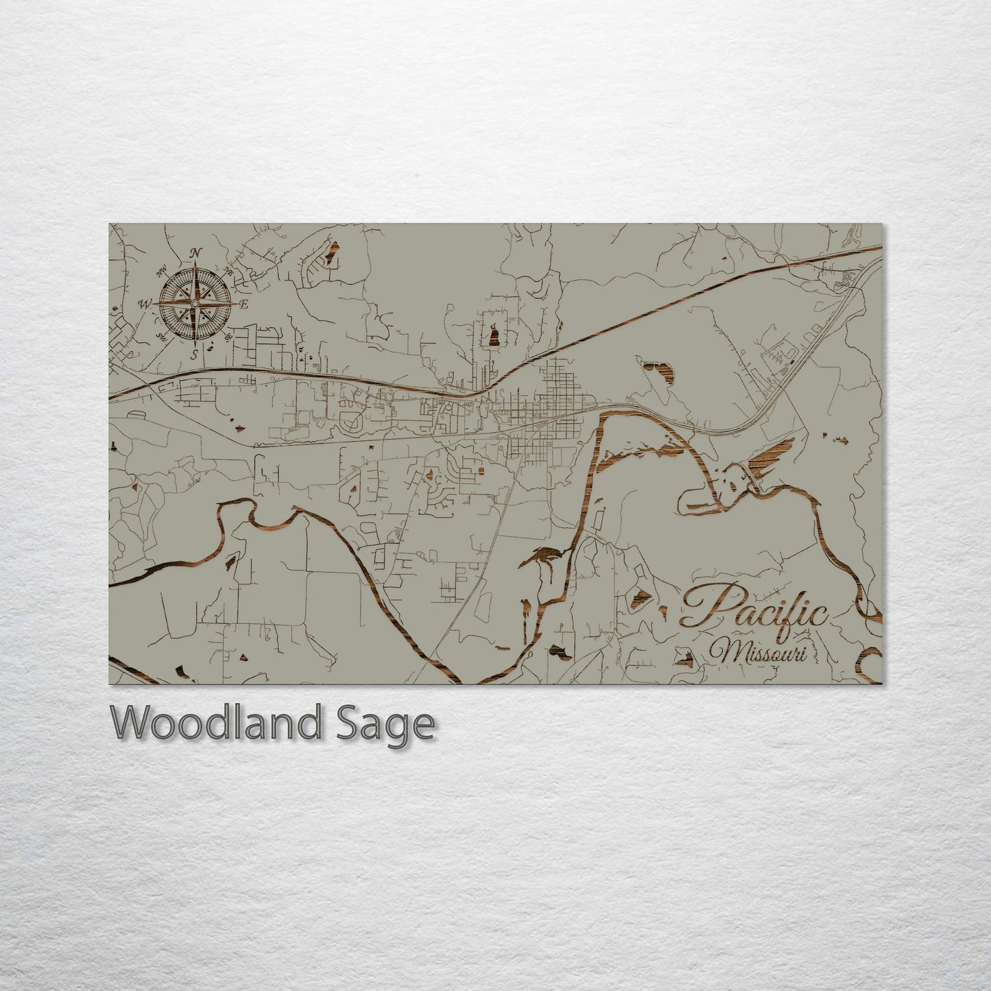 Pacific, Missouri Street Map