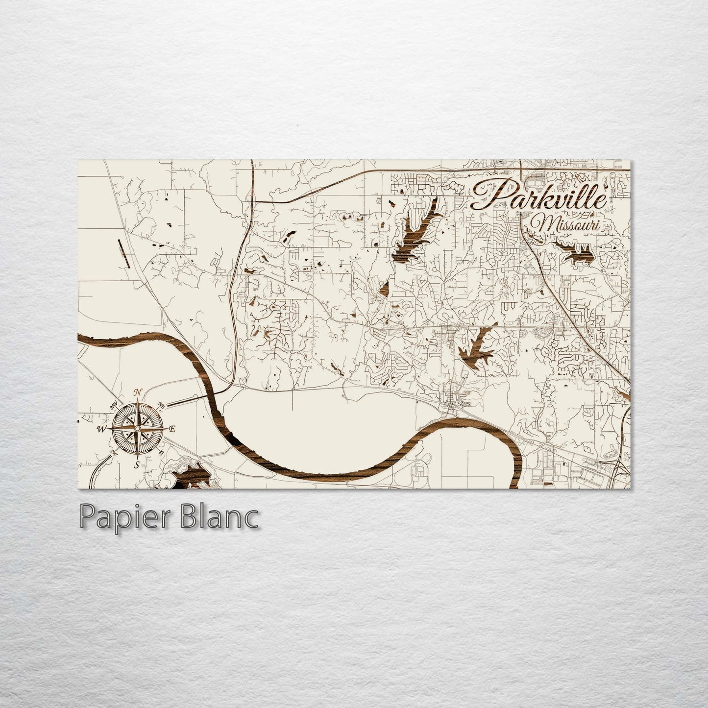 Parkville, Missouri Street Map