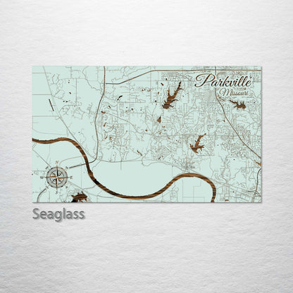 Parkville, Missouri Street Map