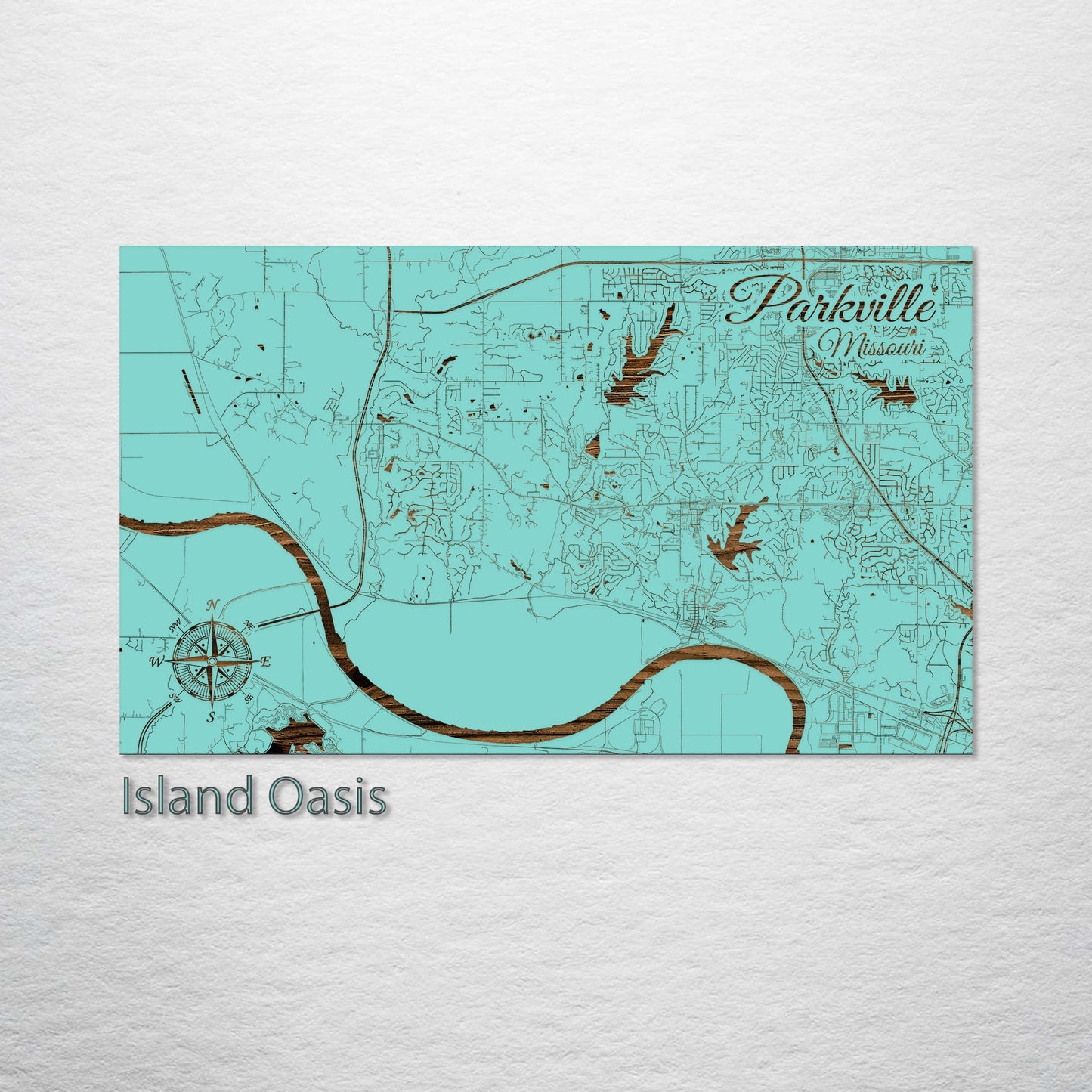 Parkville, Missouri Street Map