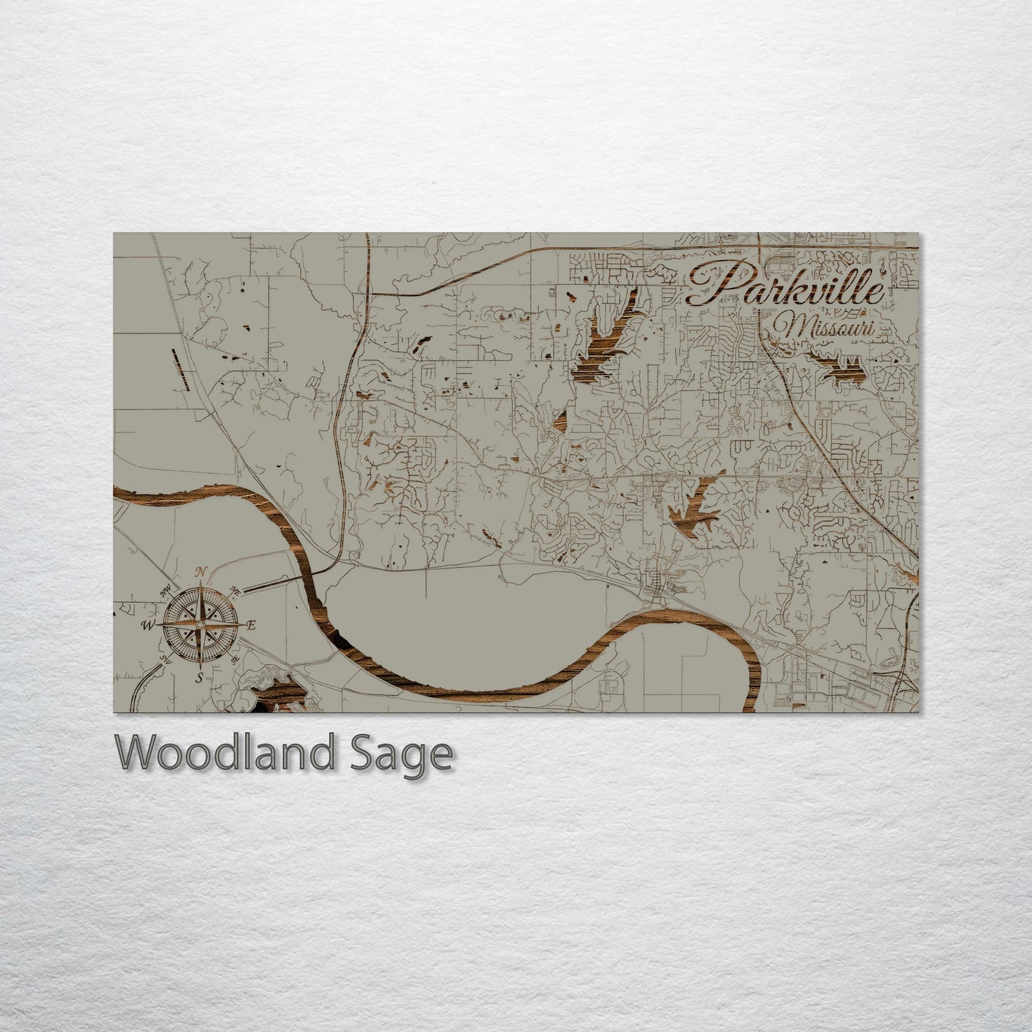 Parkville, Missouri Street Map