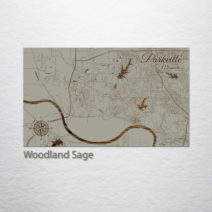 Parkville, Missouri Street Map