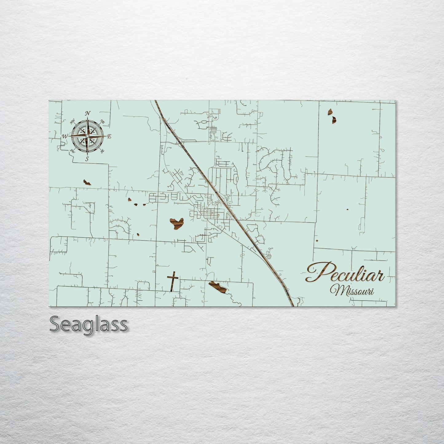 Peculiar, Missouri Street Map