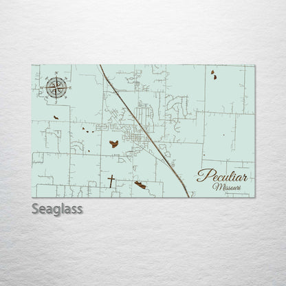 Peculiar, Missouri Street Map