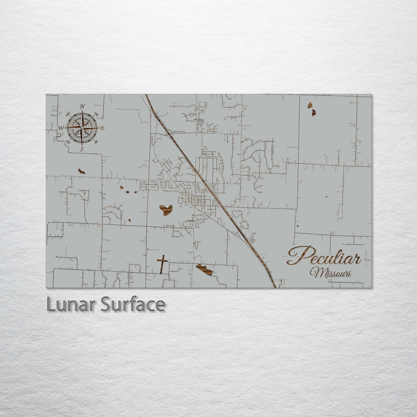 Peculiar, Missouri Street Map