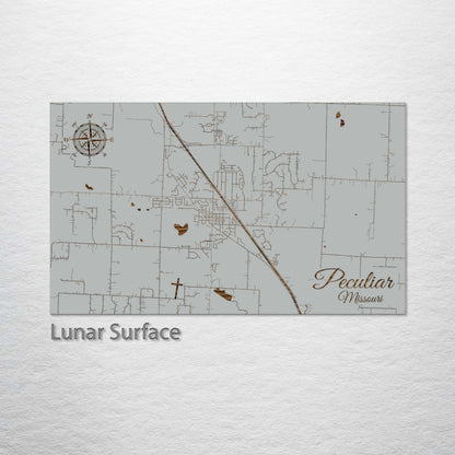 Peculiar, Missouri Street Map