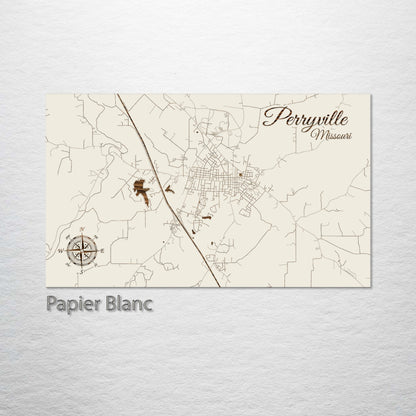 Perryville, Missouri Street Map