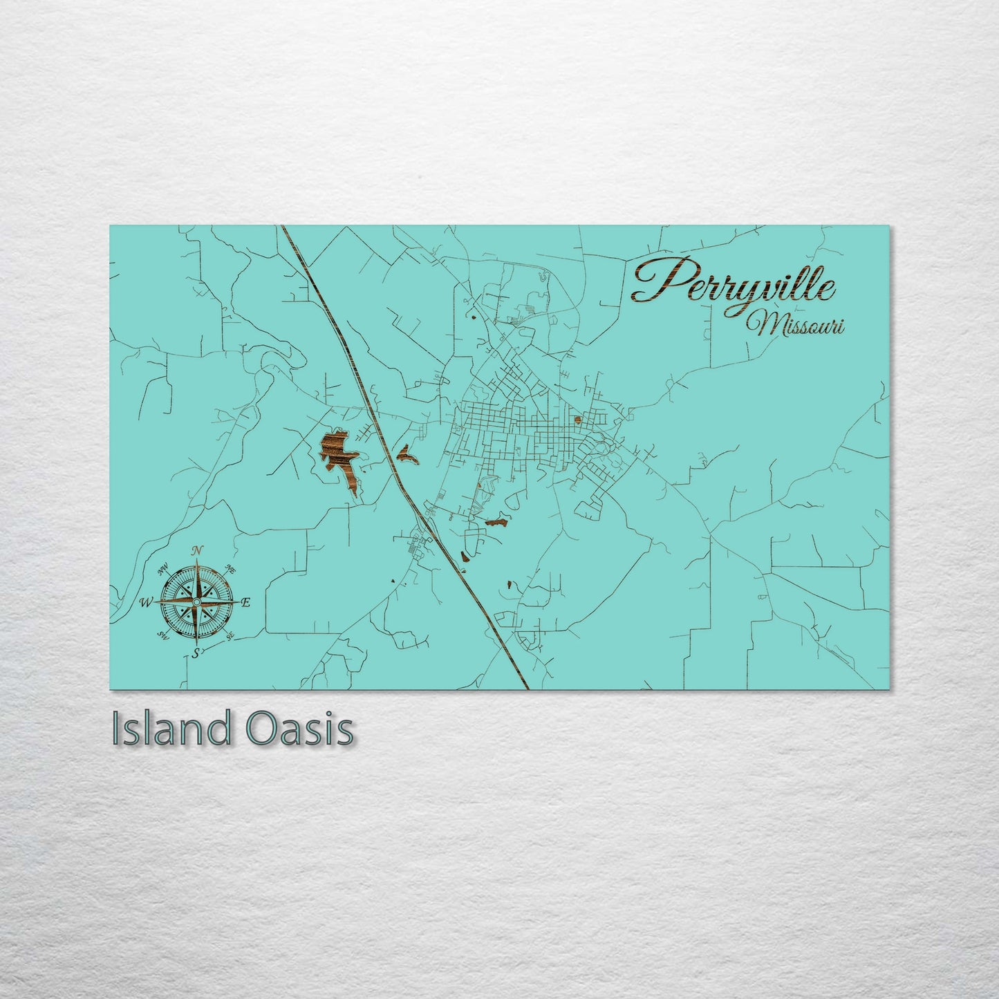 Perryville, Missouri Street Map