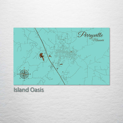 Perryville, Missouri Street Map