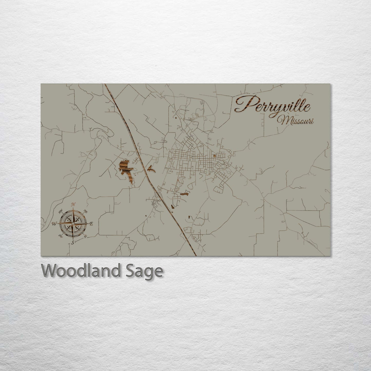 Perryville, Missouri Street Map